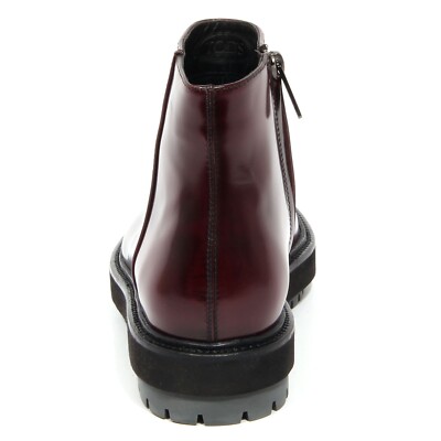 00000 G2018 BEATLES STIVALETTO UOMO TOD'S BURGUNDY LEATHER BOOT MAN
