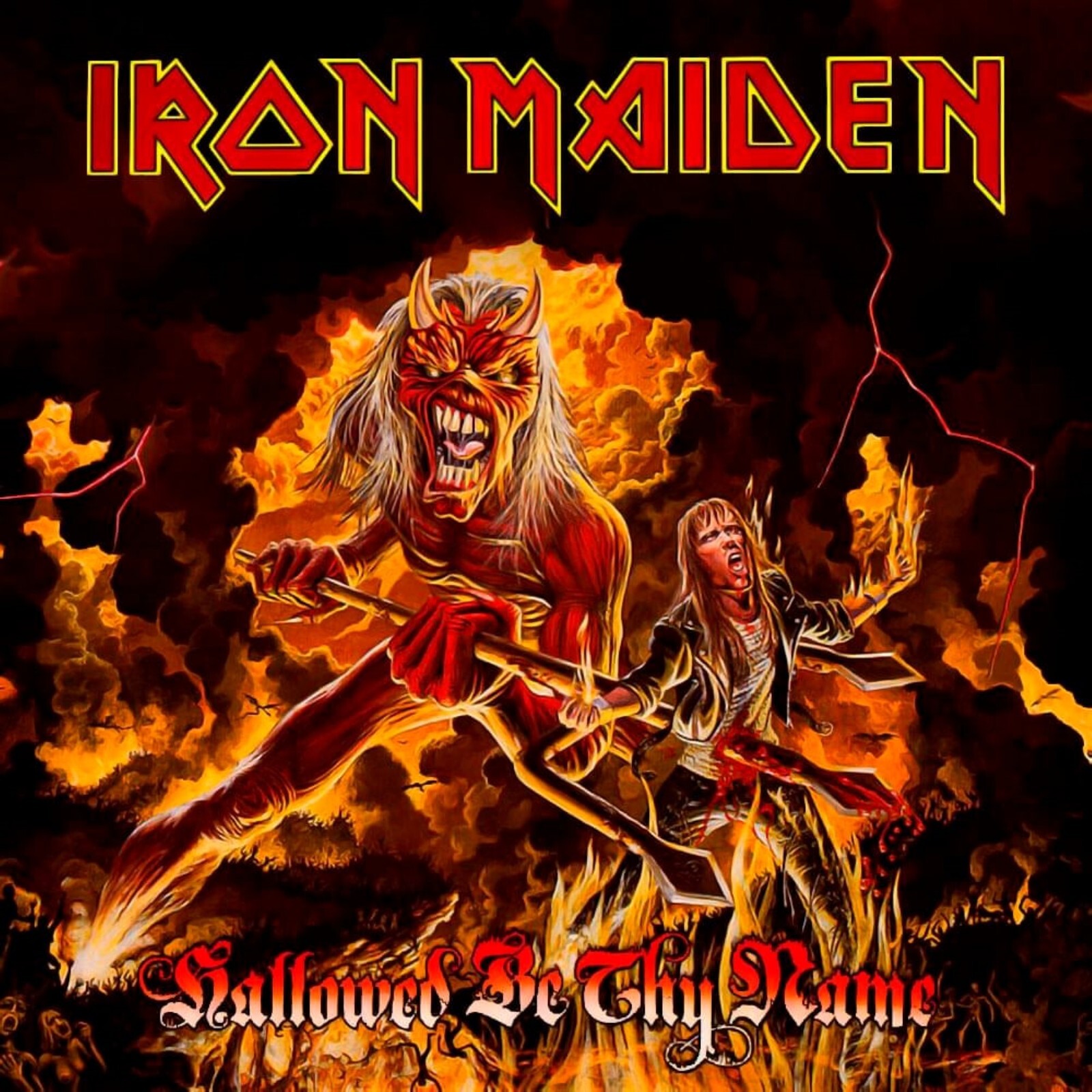 洋楽 IRON MAIDEN Hallowed Be Thy Name Hallowed Be Thy Name (2015 Remaster) - YouTube