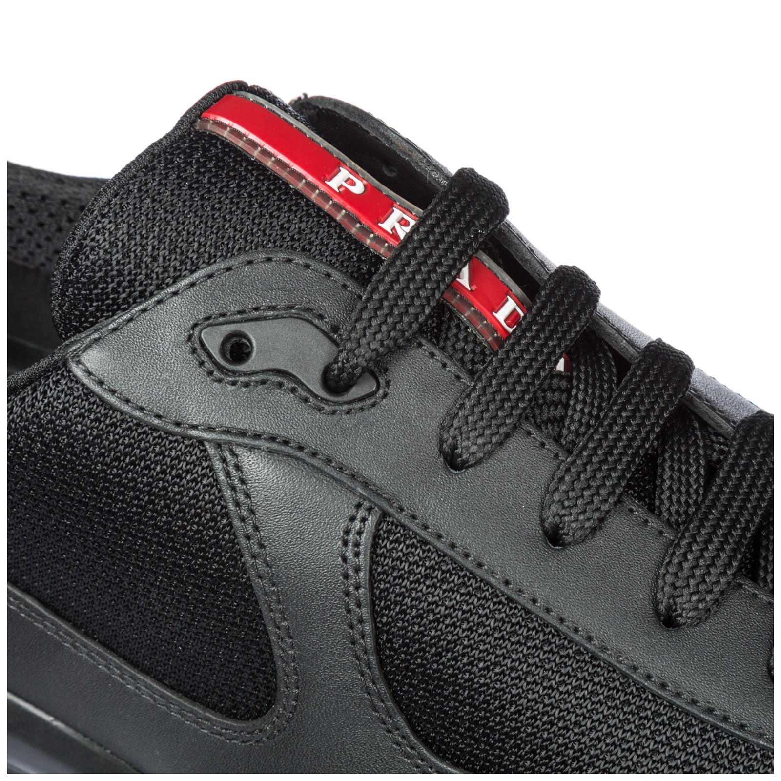 PRADA MENS SHOES LEATHER TRAINERS SNEAKERS NEW AMERICA S CUP NEVADA