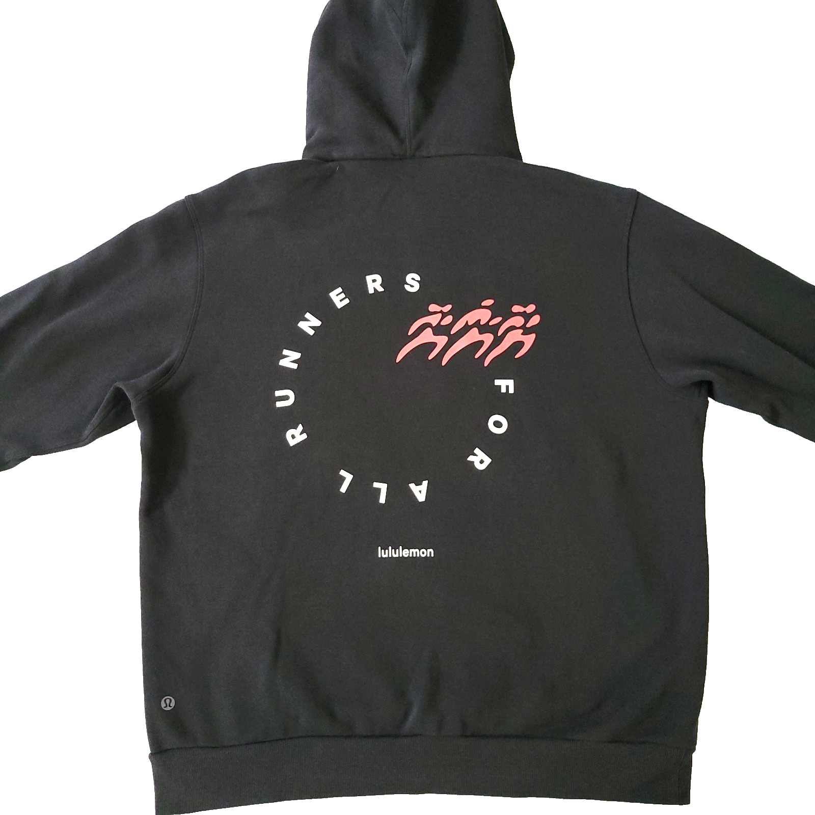 Lululemon For All Runners Pullover Hoodie Size M Black