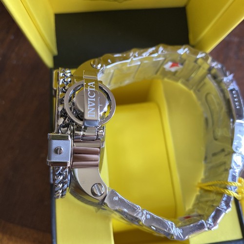 Pre-owned Invicta Reserve Automatic Men's Watch W/ Mother Of Pearl Dail 54mm Steel 36311