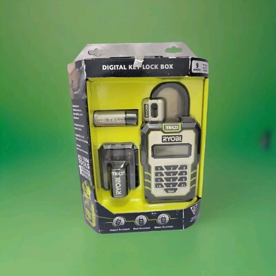 Ryobi TE Digital Key Lock Box 9 Months Between Charge!! RP4310 Sku# 215-416 NEW