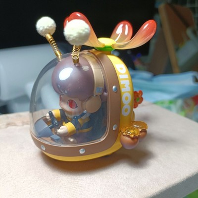 POP MART x DIMOO WORLD Where We Go Honey Copter Mini Figure Designer Art Toy