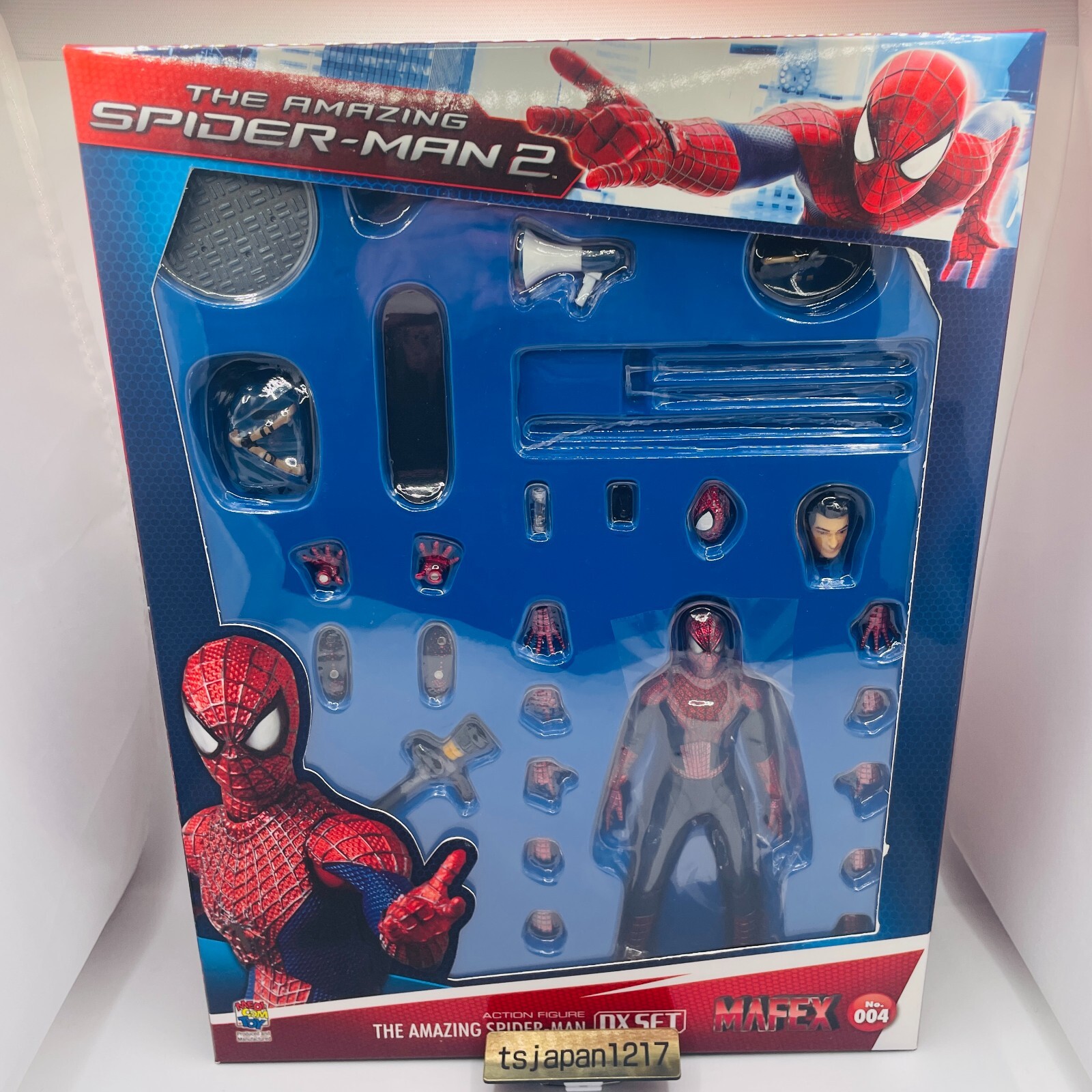 Medicom Toy MAFEX No.004 THE AMAZING SPIDER-MAN 2 DX Set