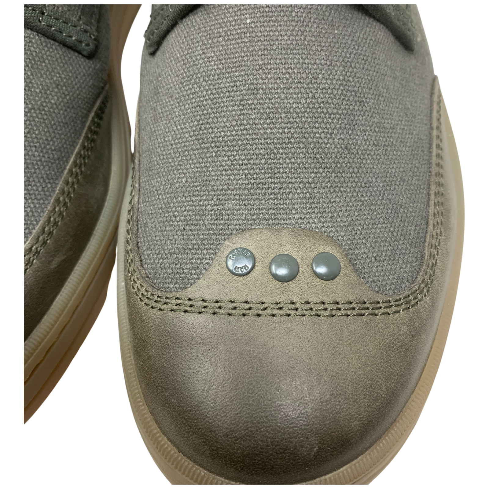 NEW G-Star Raw Guardian Fashion Sneakers Army Green Combat EU Sz 41 US 9 NWT - Picture 6 of 13