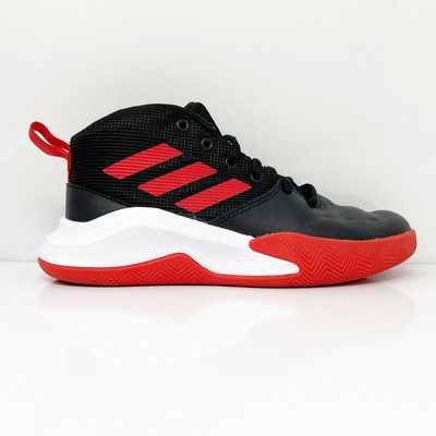 

Adidas Boys Own The Game EF0309 Черные баскетбольные кроссовки Размер 1,5, Черный, Own The Game