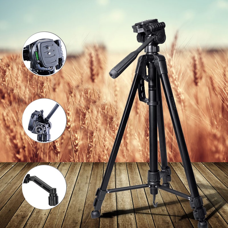 141cm Kamerastativ mit Kugelkopf Universal Fotostativ max Belastbarkeit bis 3KG★
