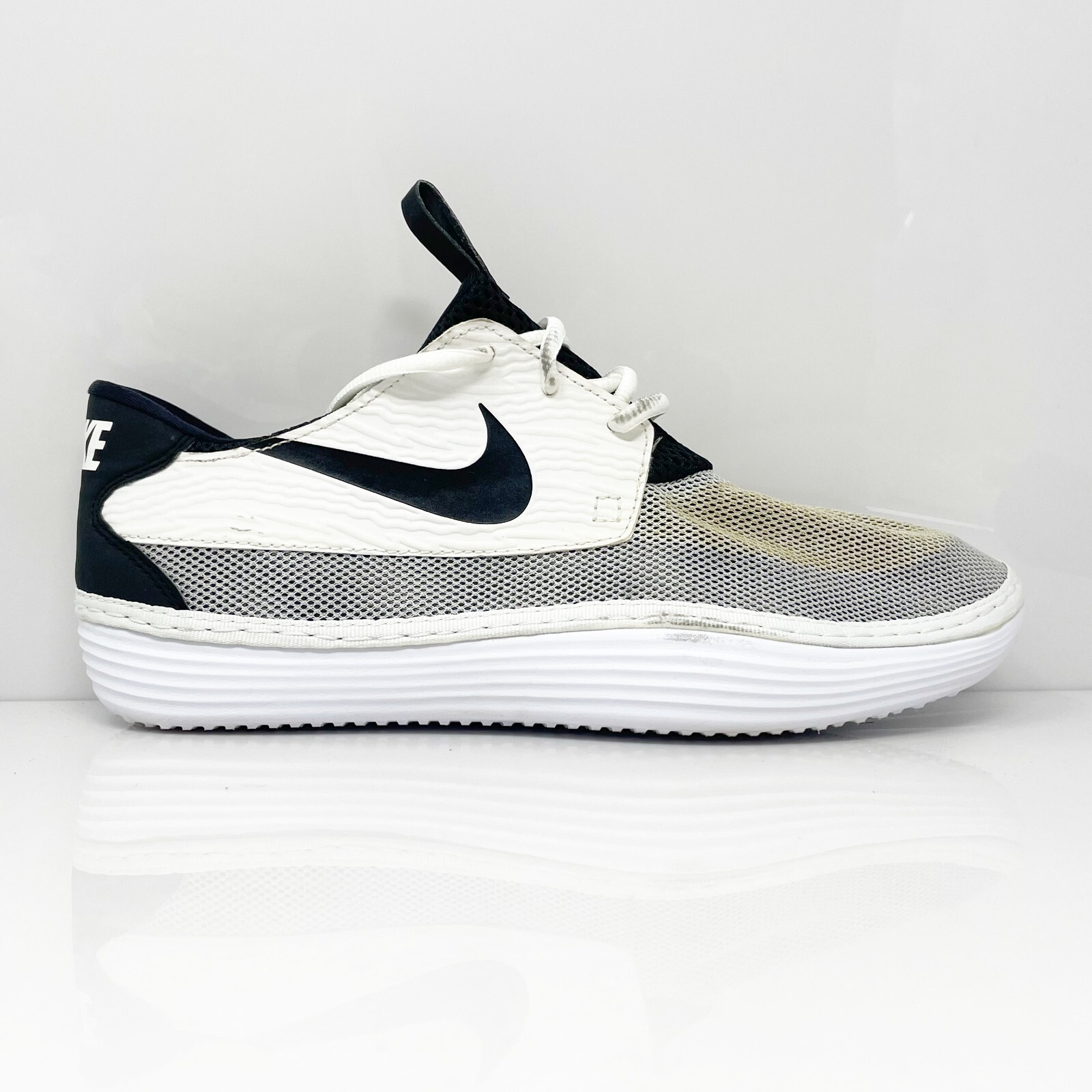 

Nike Mens Salarsoft Moccasin 555301-100 Белые кроссовки для бега, размер 9, Белый, Salarsoft Moccasin