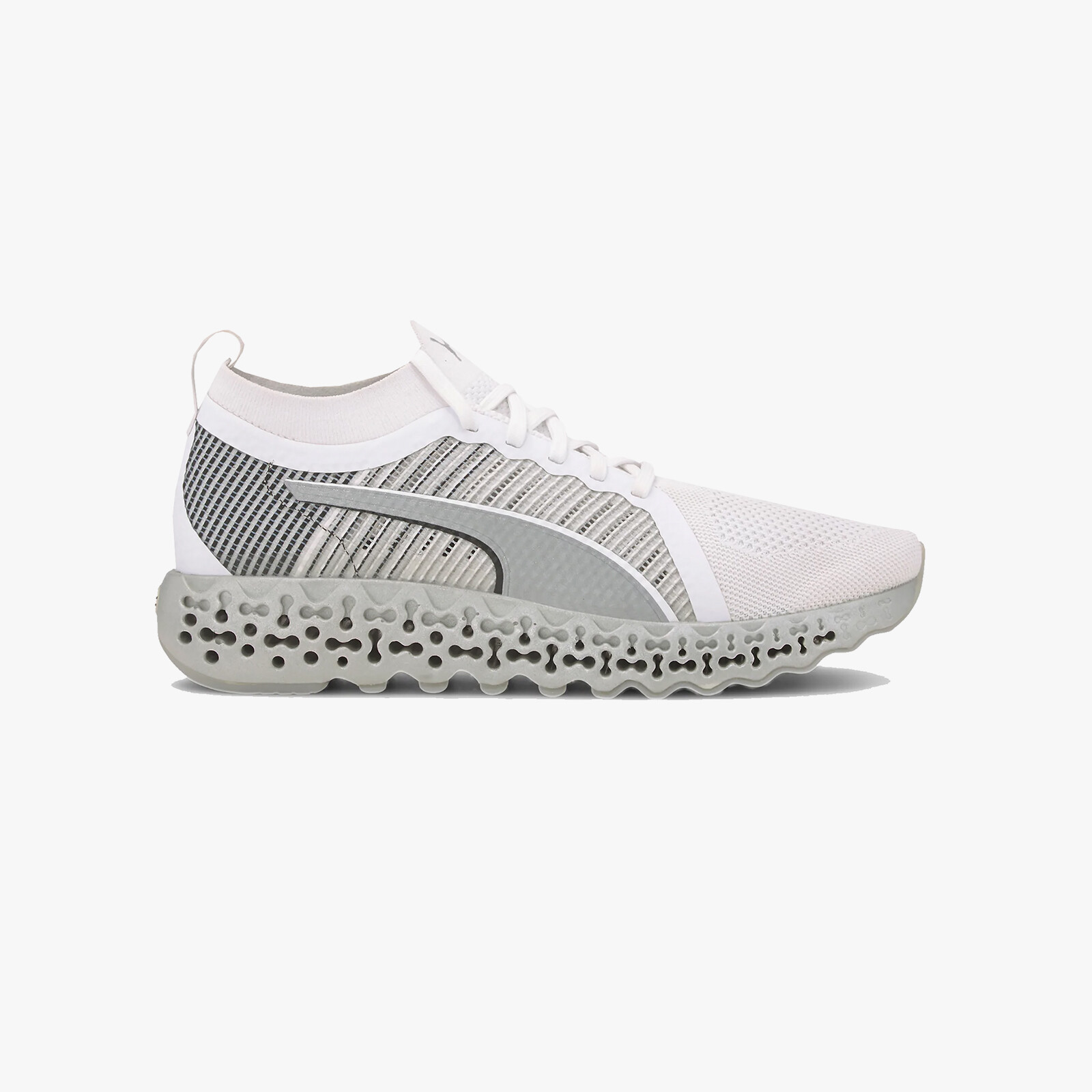 

Puma Calibrate Runner 194502-01 Белая Серая Мужская Обувь, Белый