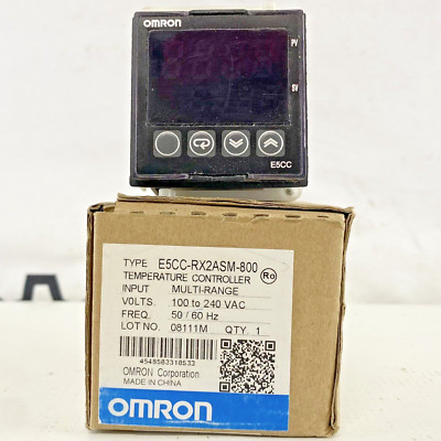 Omron E5CC-RX2ASM-800 Temperature Controller Multi-Range 100-240V  USA