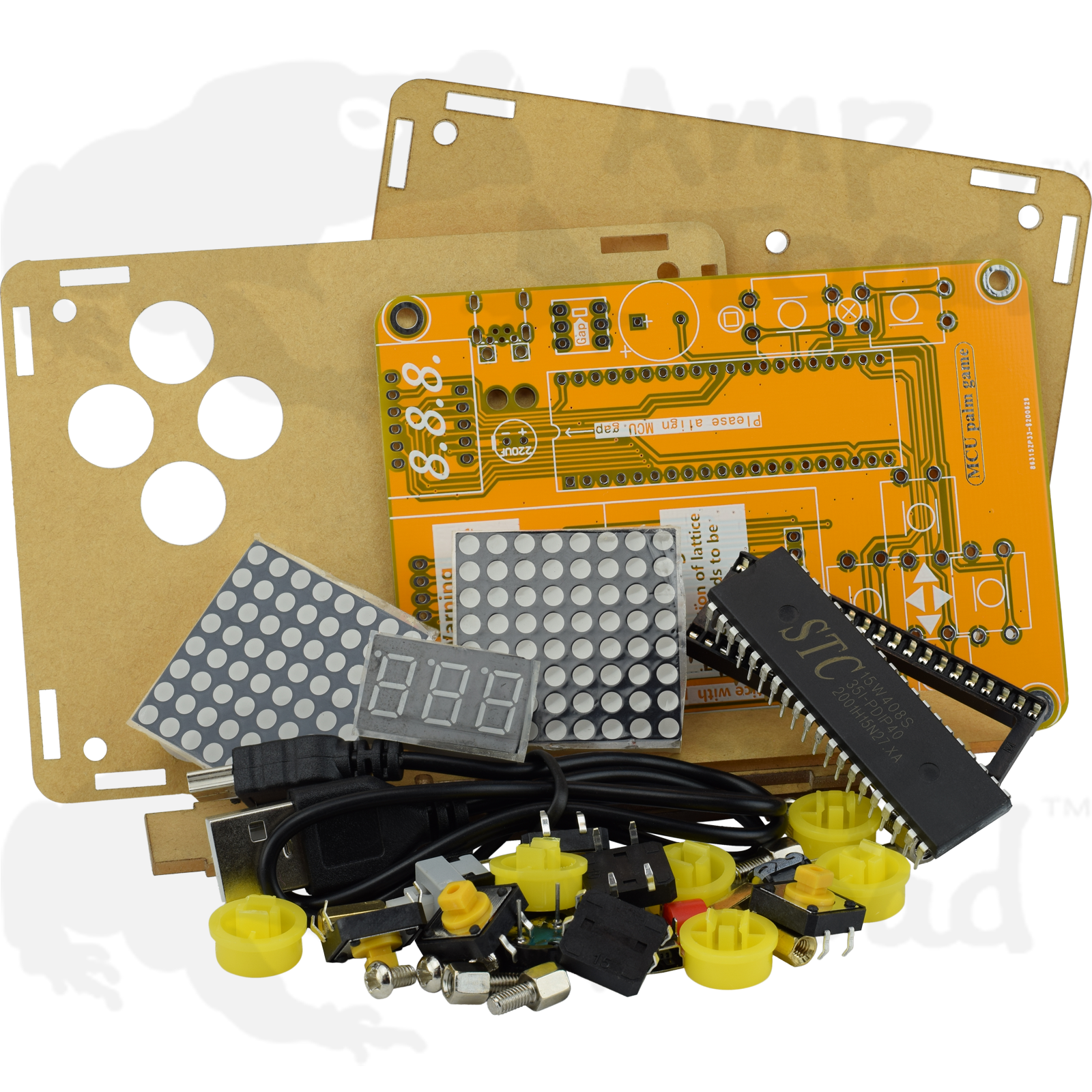 DIY Retro Game Soldering Kit - STEM [SOLDERING REQUIRED]