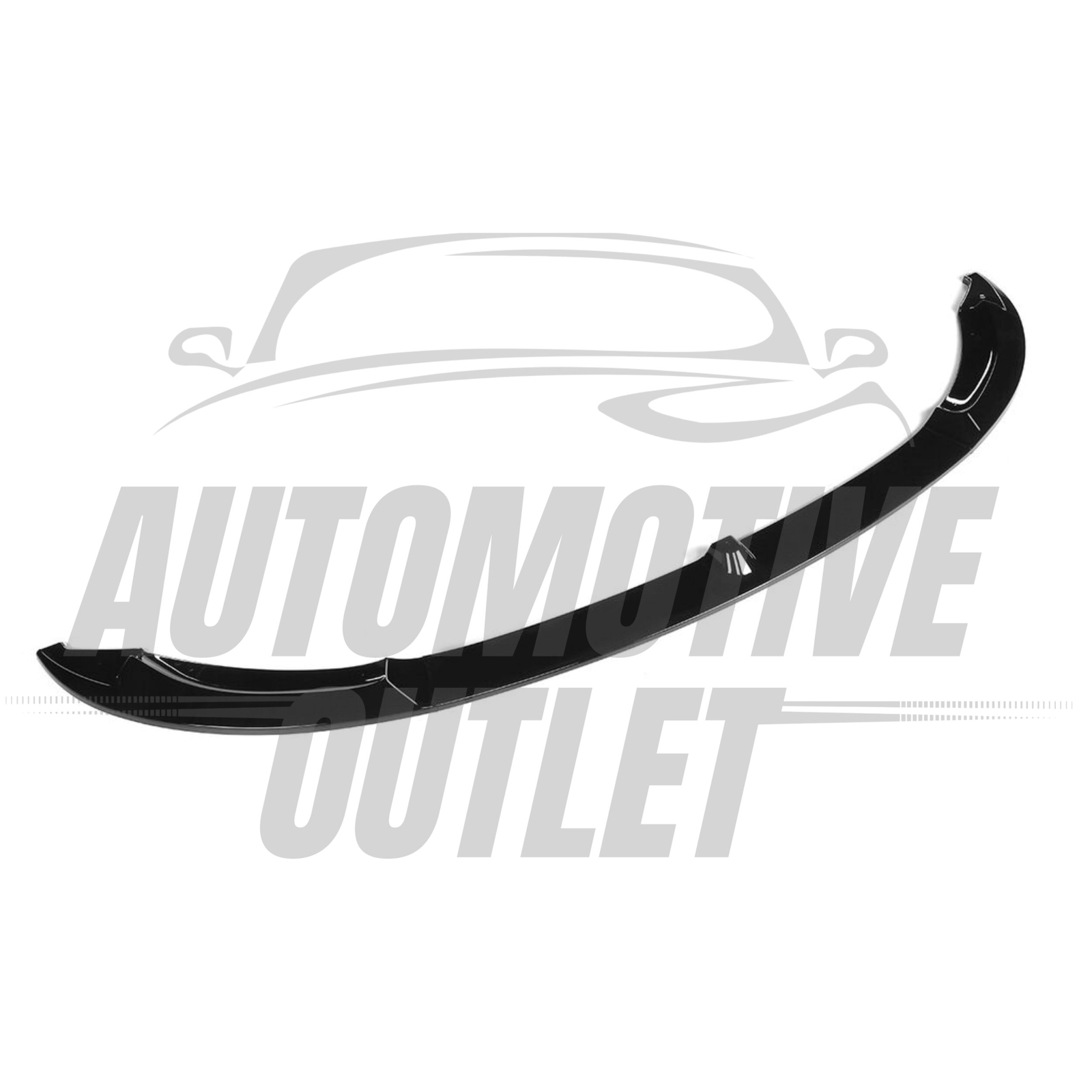 FRONT SPLITTER LIP M PERFORMANCE STYLE GLOSS BLACK FOR BMW M3 F80 F82 F83 2015+ 9