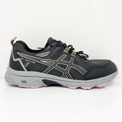 

Женские кроссовки Asics Gel Venture 8 1012A708 черные кроссовки размер 10, Черный, Gel Venture 8
