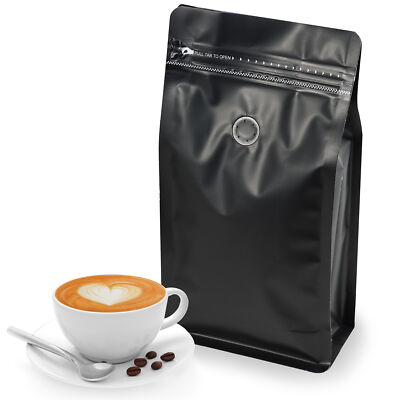 7Penn Resealable Coffee Bags - 16oz 50pk Organizational Packaging Zipper Pouch