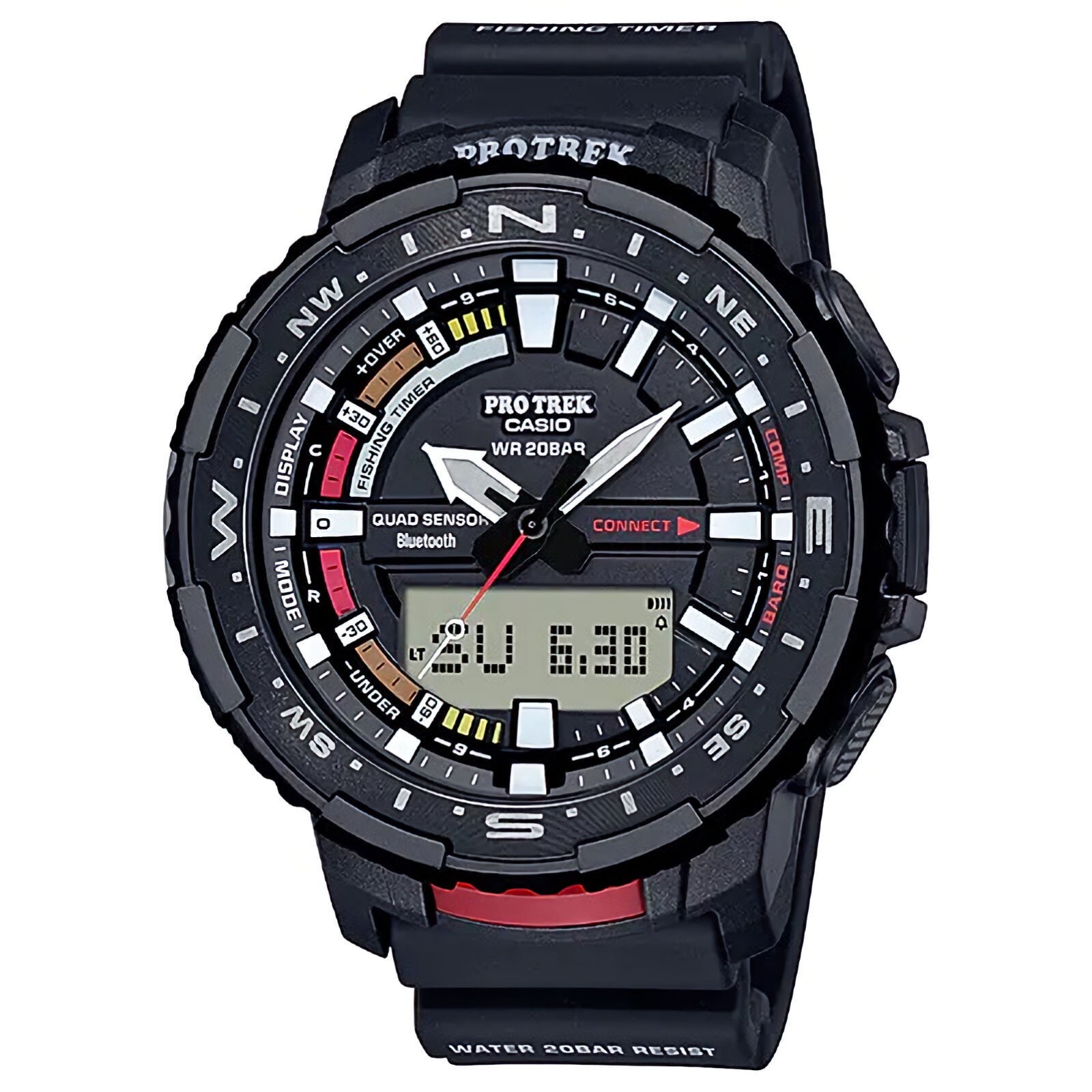 CASIO PRO TREK Connected PRT-B70-1 Bluetooth Tide Graph