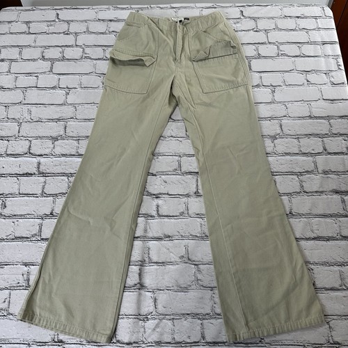 パンツ archive grunge flare denim pants beige archive grunge flare denim pants beige
