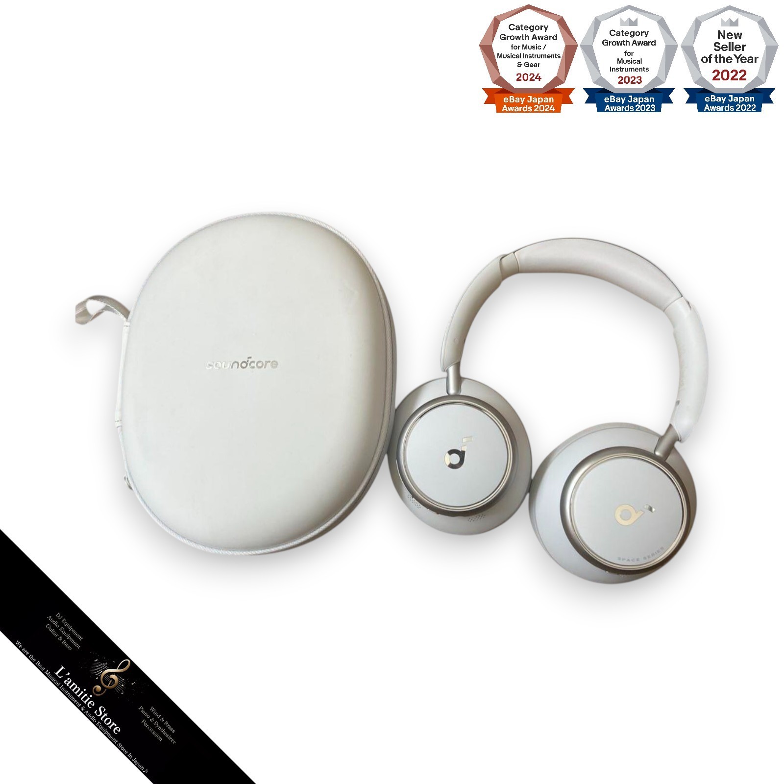 Anker Soundcore Space Q45(ホワイト) Amazon.com: Soundcore by Anker Space Q45 Adaptive Active