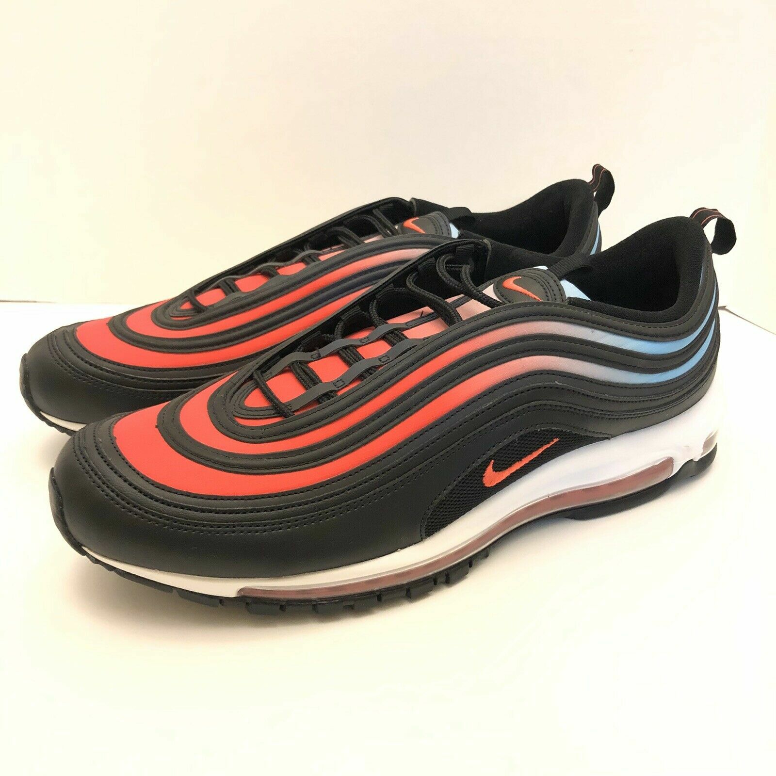 nike air max 97 rojo y negro