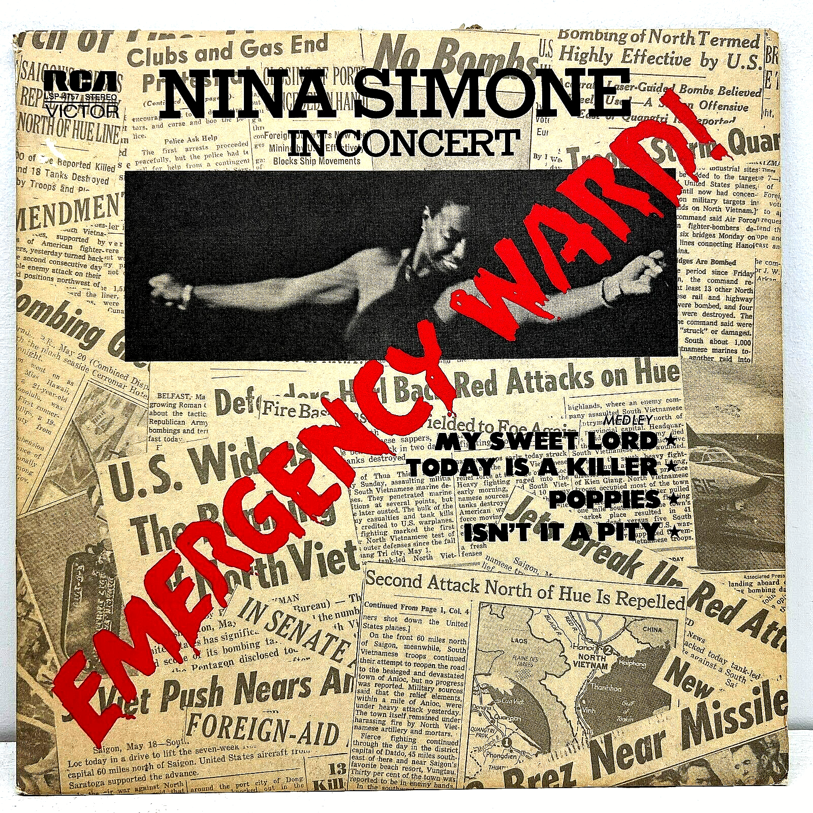 Nina Simone In Concert 1972 Vinyl RCA Victor Records 1st