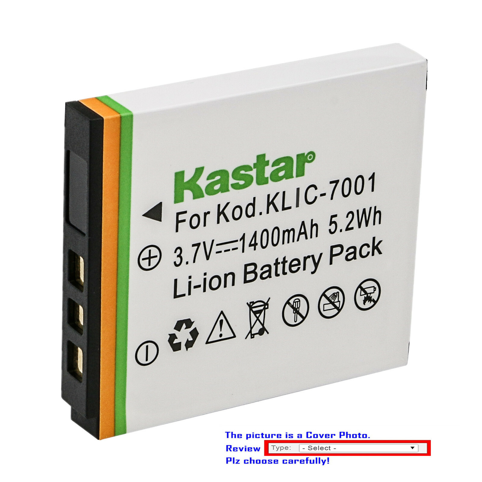 Kodak Klic7001 Battery Rechargeablebattery