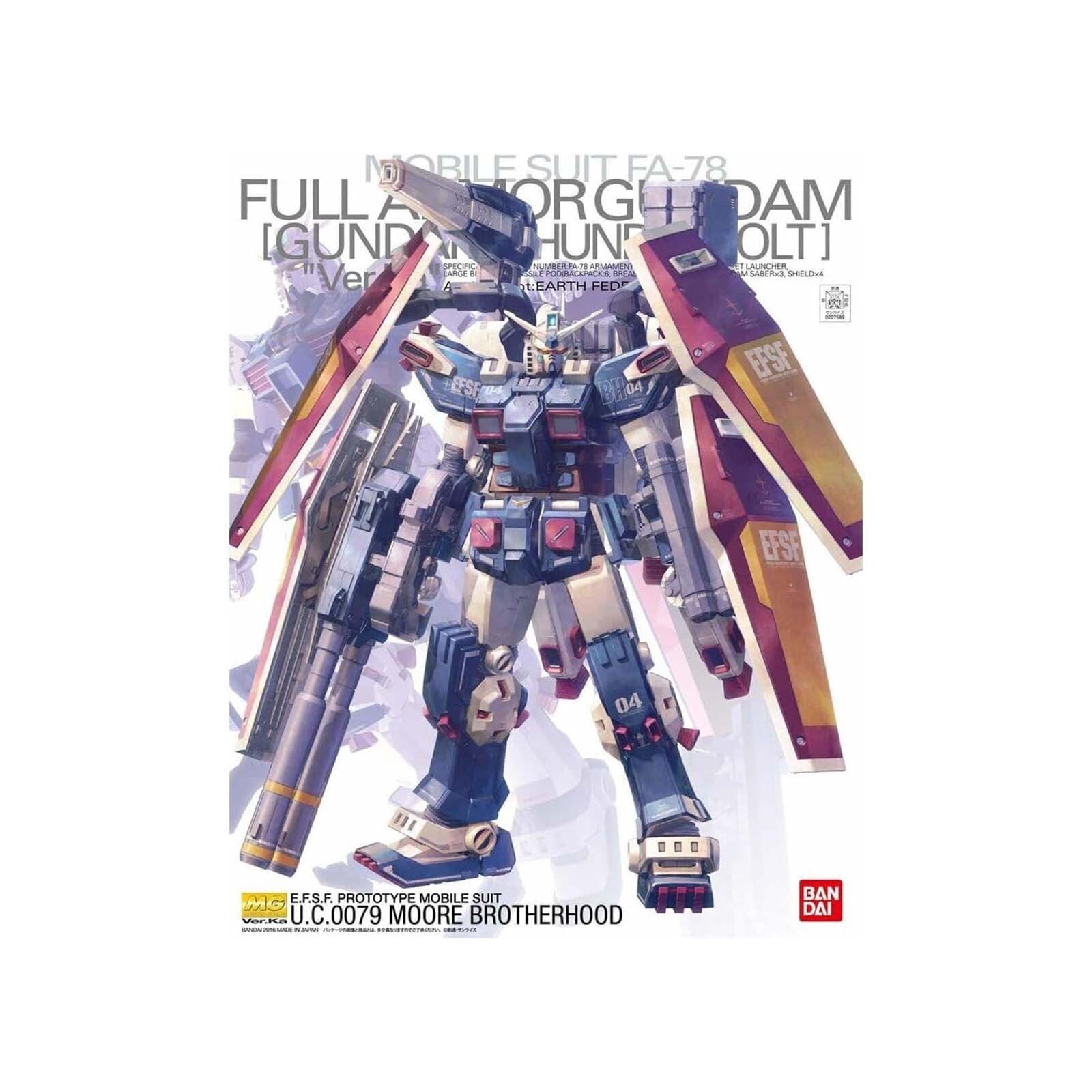 Bandai Gundam Thunderbolt MG Full Armor Gundam Ver.Ka 1:100 Scale Model Kit NEW