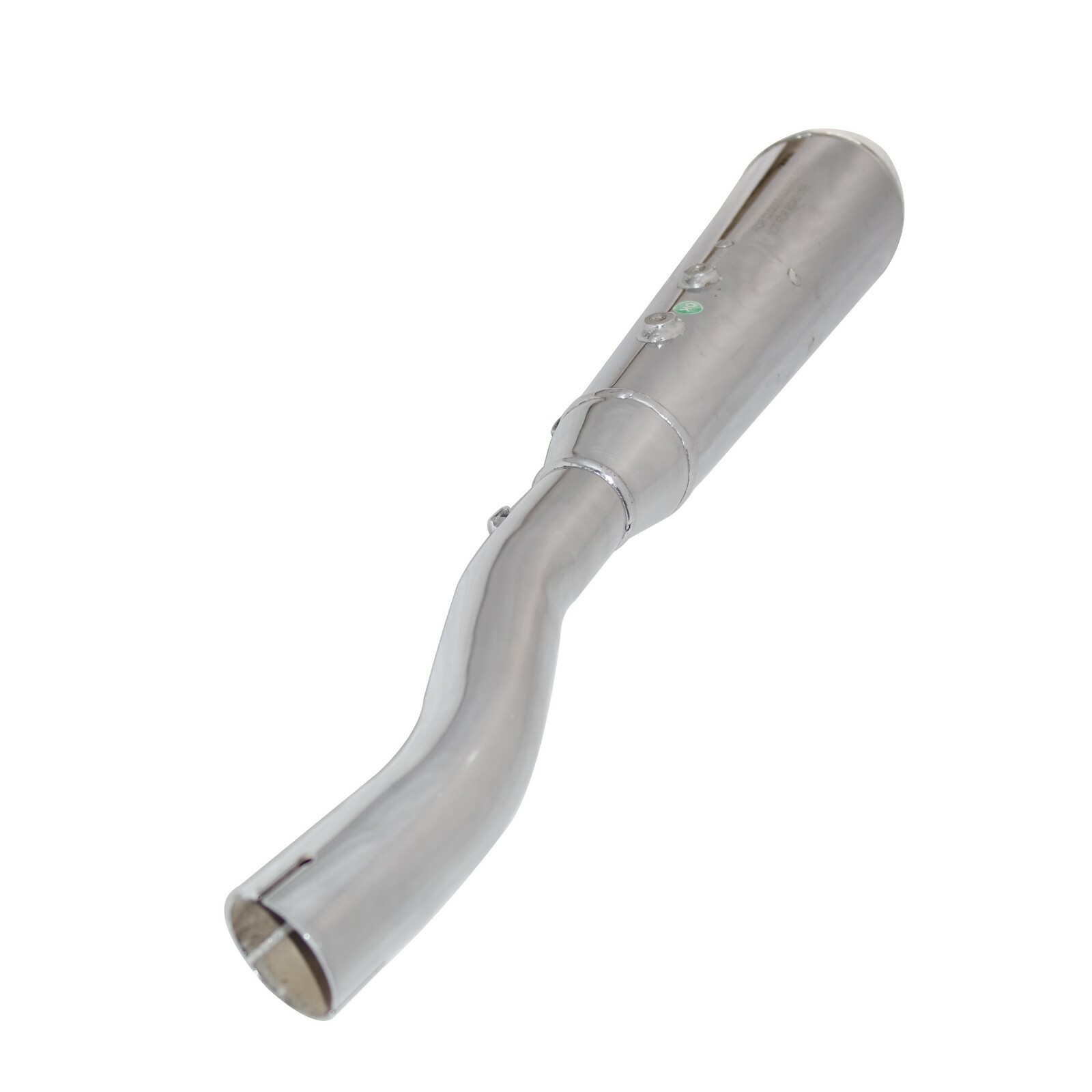 Fits Royal Enfield Continental GT 535cc Exhaust Silencer Steel Chrome 888295 