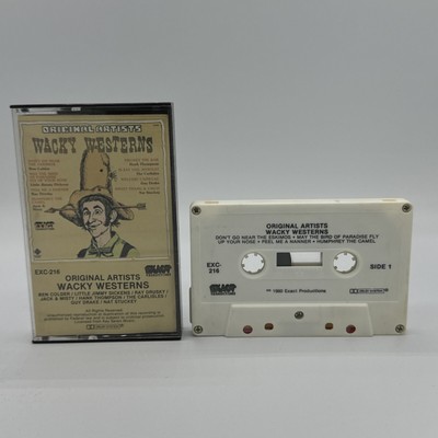 Originals Artists Wacky Westerns (Cassette, 1980, Exact Productions)
