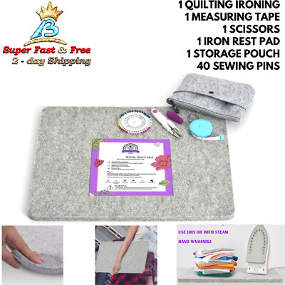 Quilting Thick Mat Ironing Wool Pad 17