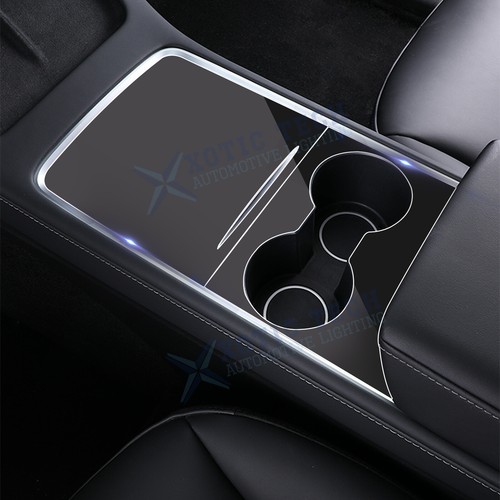 Transparent Center Console Wrap Cover Sticker Decoration For Tesla Model 3/Y 21+