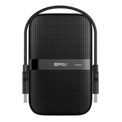 Silicon Power External HDD Armor A60 5TB 6.35 cm 2.5 Inch USB 3.2 Black Shockpro