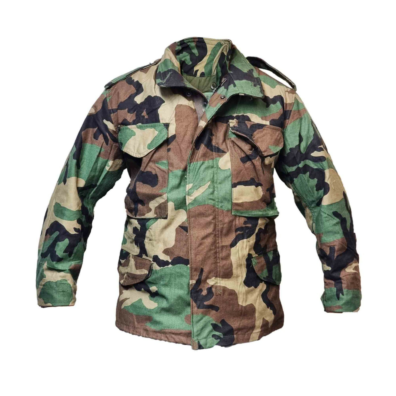Original US M65 Jacket Woodland Camo Genuine Army Military Original US M65 Jacket Woodland Camo Genuine Army Military