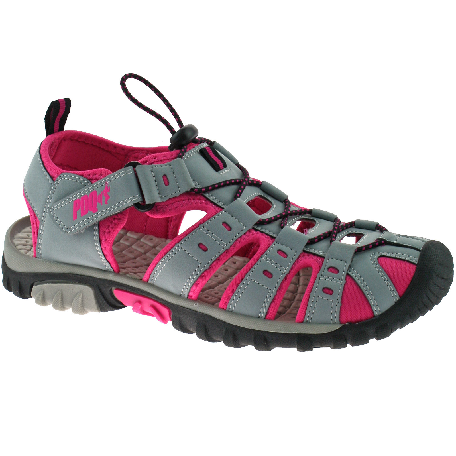 LADIES PDQ CLOSED TOE SPORTS SANDALS SIZE UK 39 WALKING