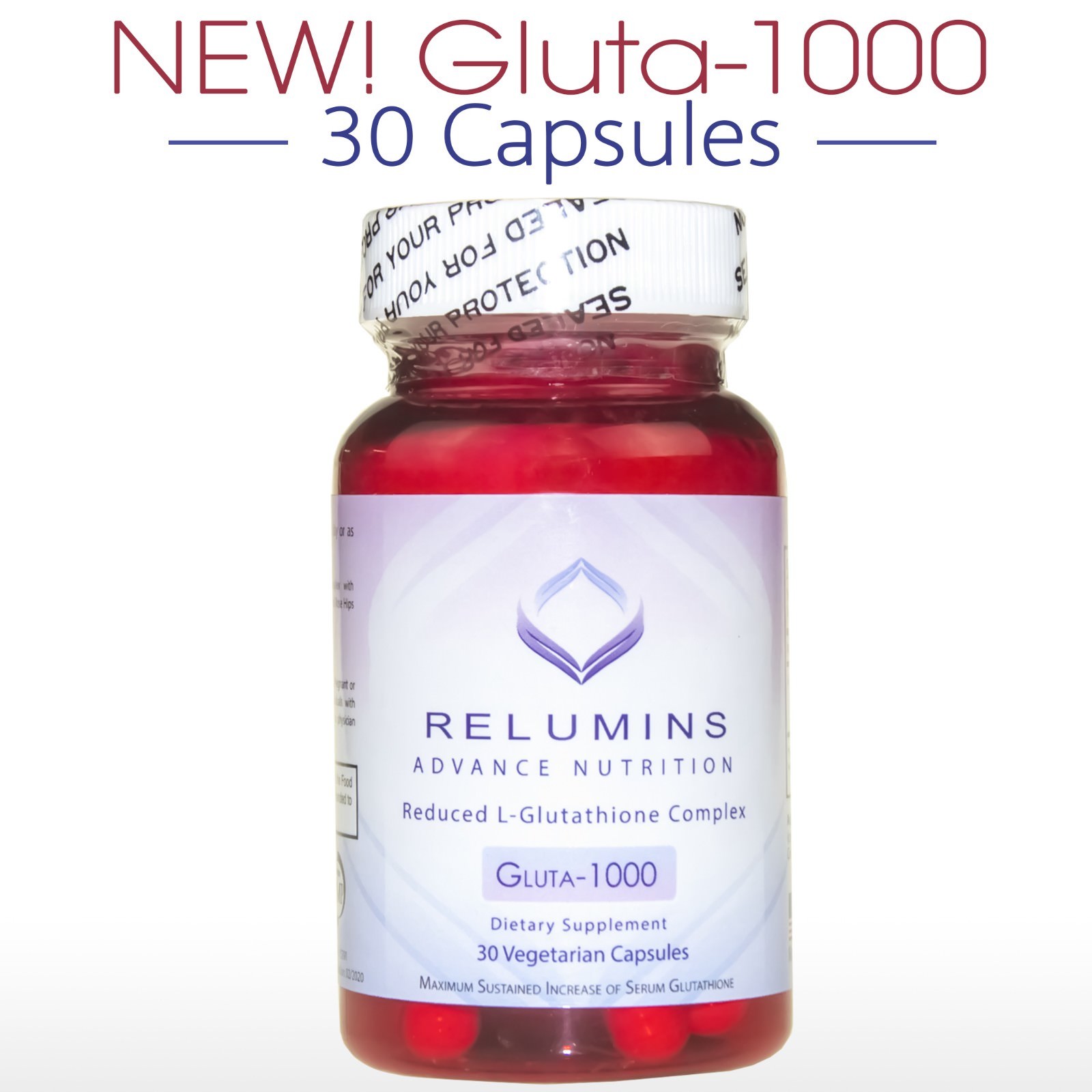 NEW Relumins Advance Gluta 1000 30 Capsules AMAZING GLUTATHIONE