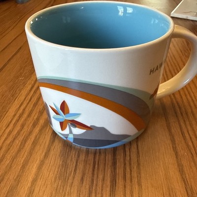 New Starbucks Hawaii You Are Here Series Ceramic Coffee Mug 14oz - Free Shipping