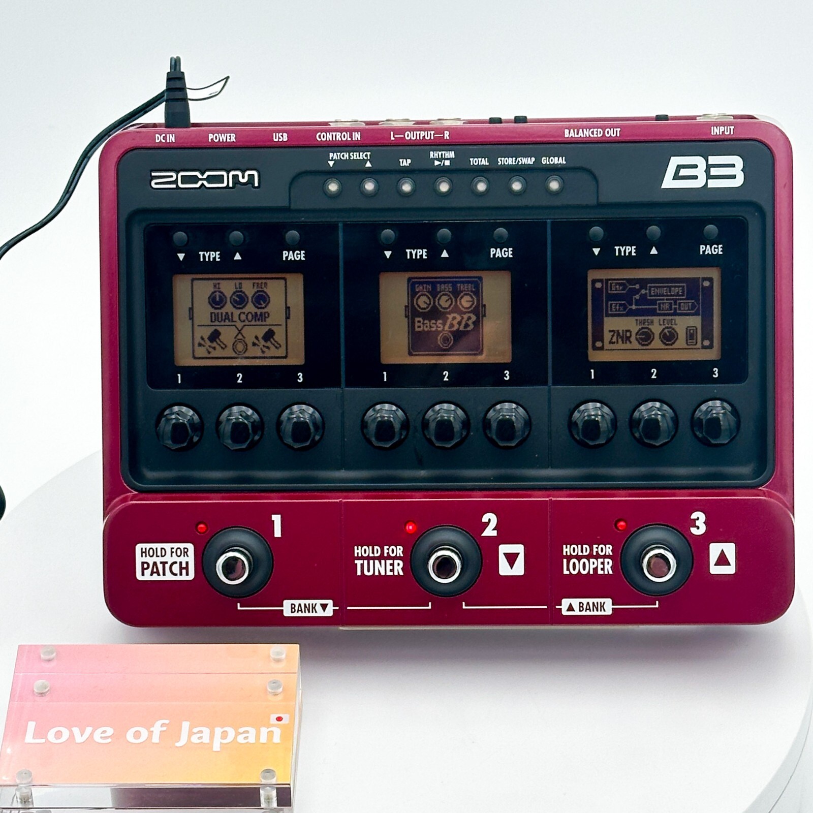 【ZOOM】B3 Bass Effects & Amp Simulator ZOOM B3 Bass Effects and Amp Simulator Bass Multi Effect