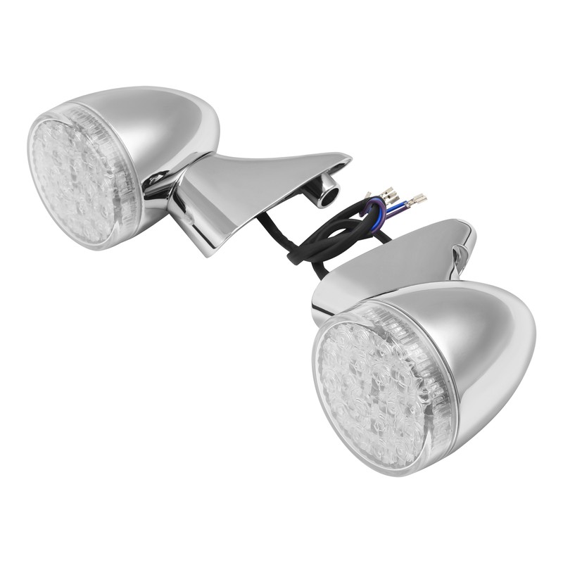 Front Turn Signals Light Fit For Harley Touring Touring Road Glide FLTR 2015-Up