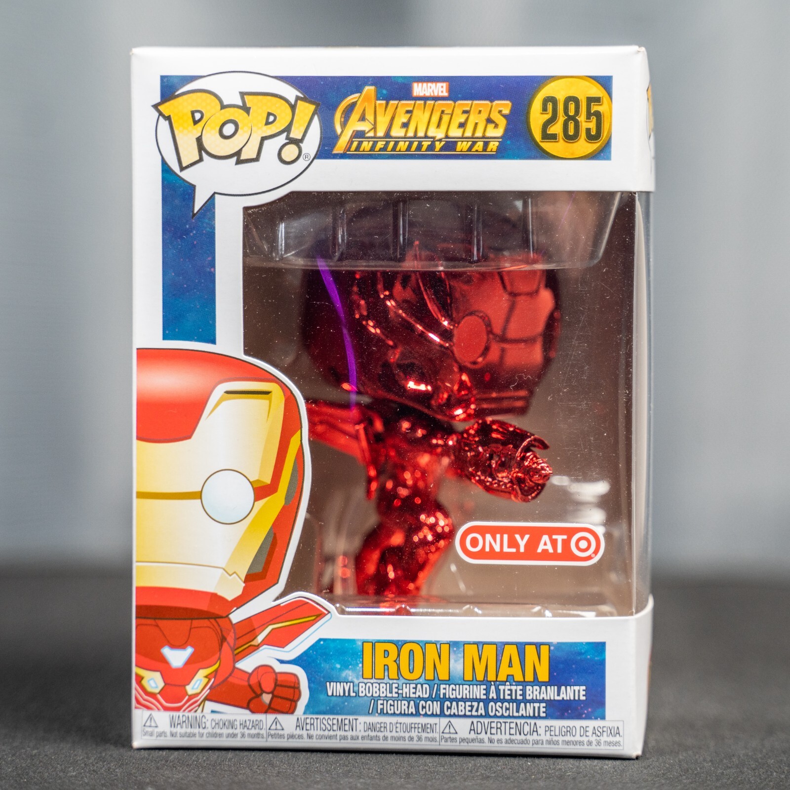 Funko Pop Iron Man #285 Target exclusive Avengers Infinity