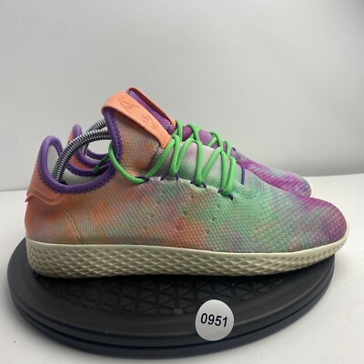 Adidas Pharrell Williams Tennis Hu Holi Chalk Coral Mens Size 8 AC7366 Sneakers