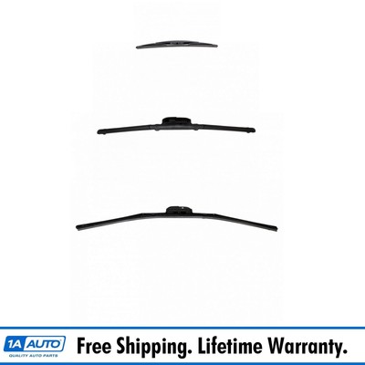 Trico Sentry & Exact Fit Windshield Wiper Blade Front & Rear 3pc Set