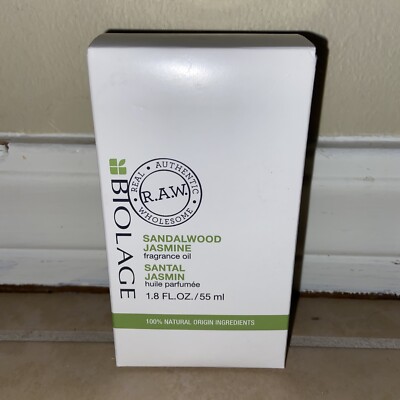 Matrix Biolage RAW Sandalwood Jasmine Fragrance Oil - 1.8 oz Grade A NIB