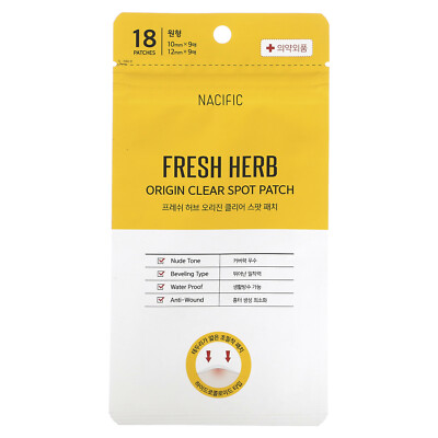 Fresh Herb, Origin Clear Spot Patch , 18 Patches