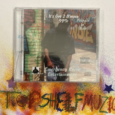 PROPAIN La HEIR ''It s Got 2 B more 99%'' New! Very rare G-FUNK, Baltimore Rap