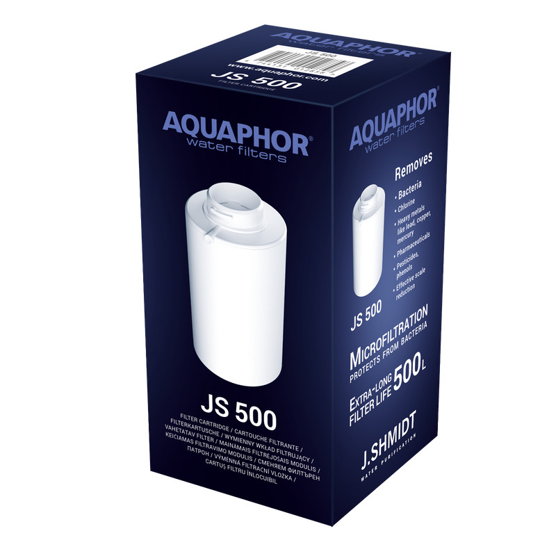 Aquaphor Original Mikrofiltrationskartusche Js500, 500 L. KapazitäT.