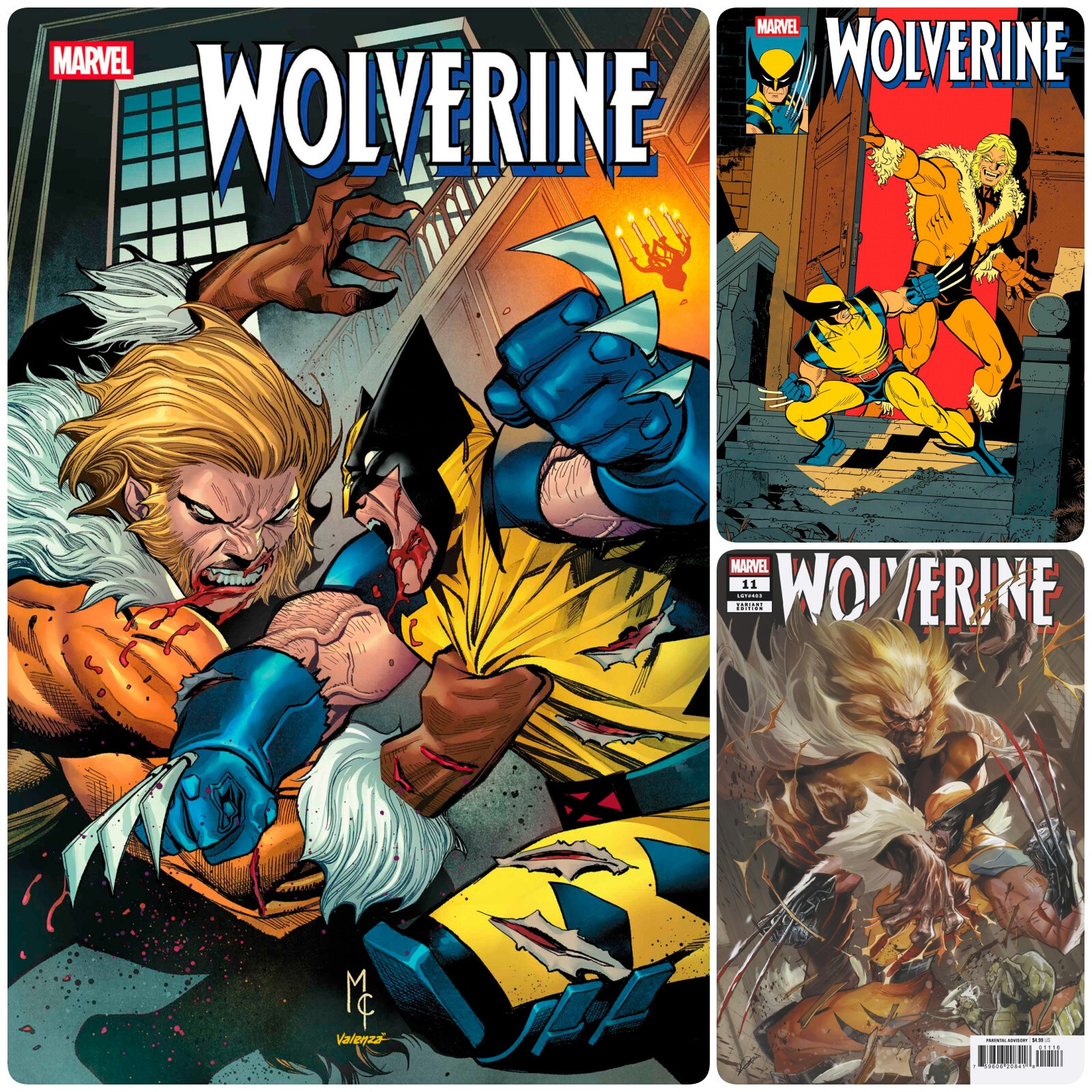 WOLVERINE #11 **COVER SELECT** OPEN & [1:25] 07/23/2025