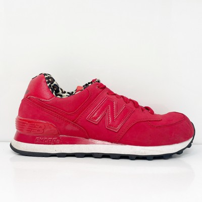 

New Balance Womens 574 WL574SPR Red Casual Shoes Кроссовки Размер 6.5 B, Красный, 574