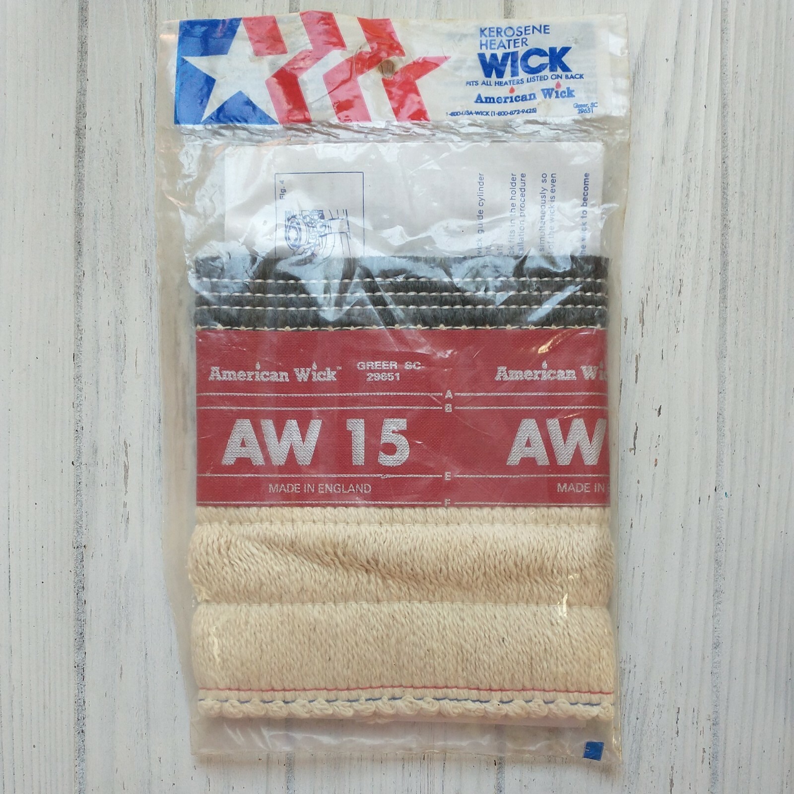 American Wick AW 15 Kerosene Heater Replacement Wick Aladdin Sanyo