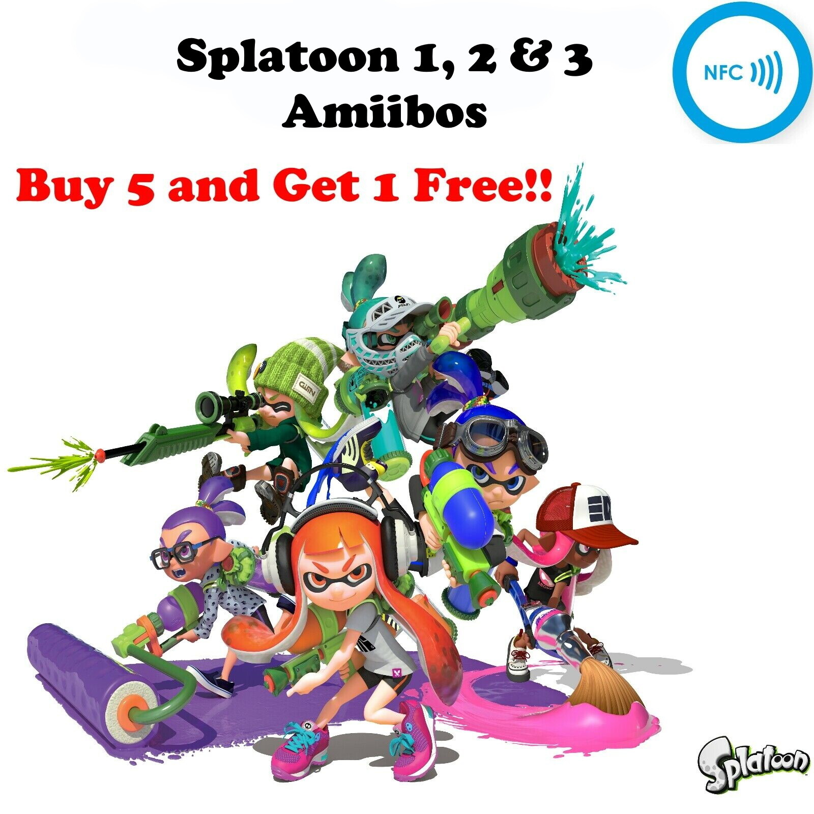 amiibo ホムヒカ ジョーカー セフィロス Splatoon amiibo ホムヒカ ジョーカー セフィロス Splatoon amiibo