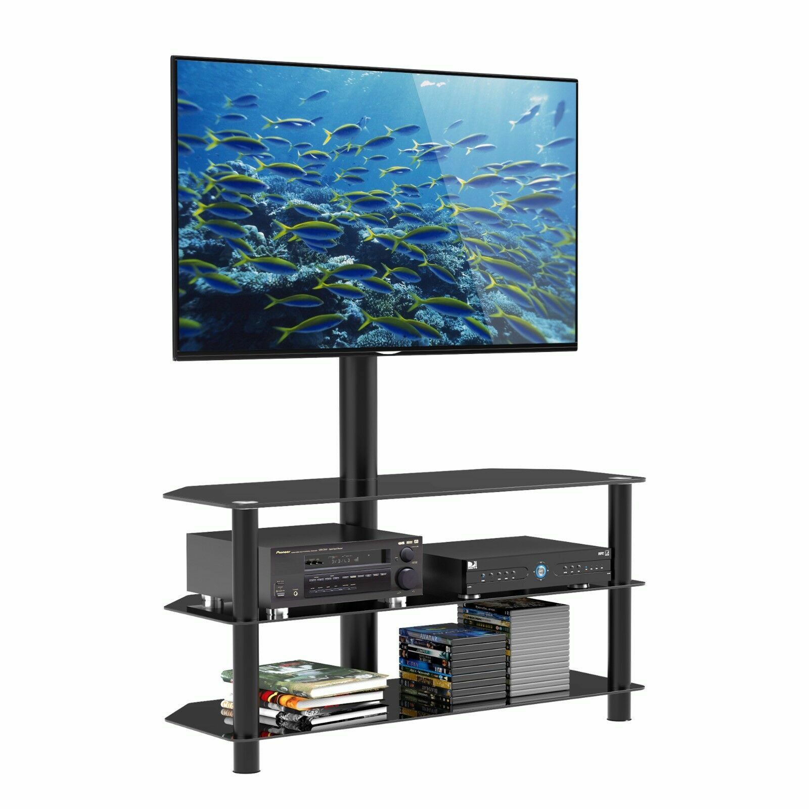 Glass Black Kitchen Furniture