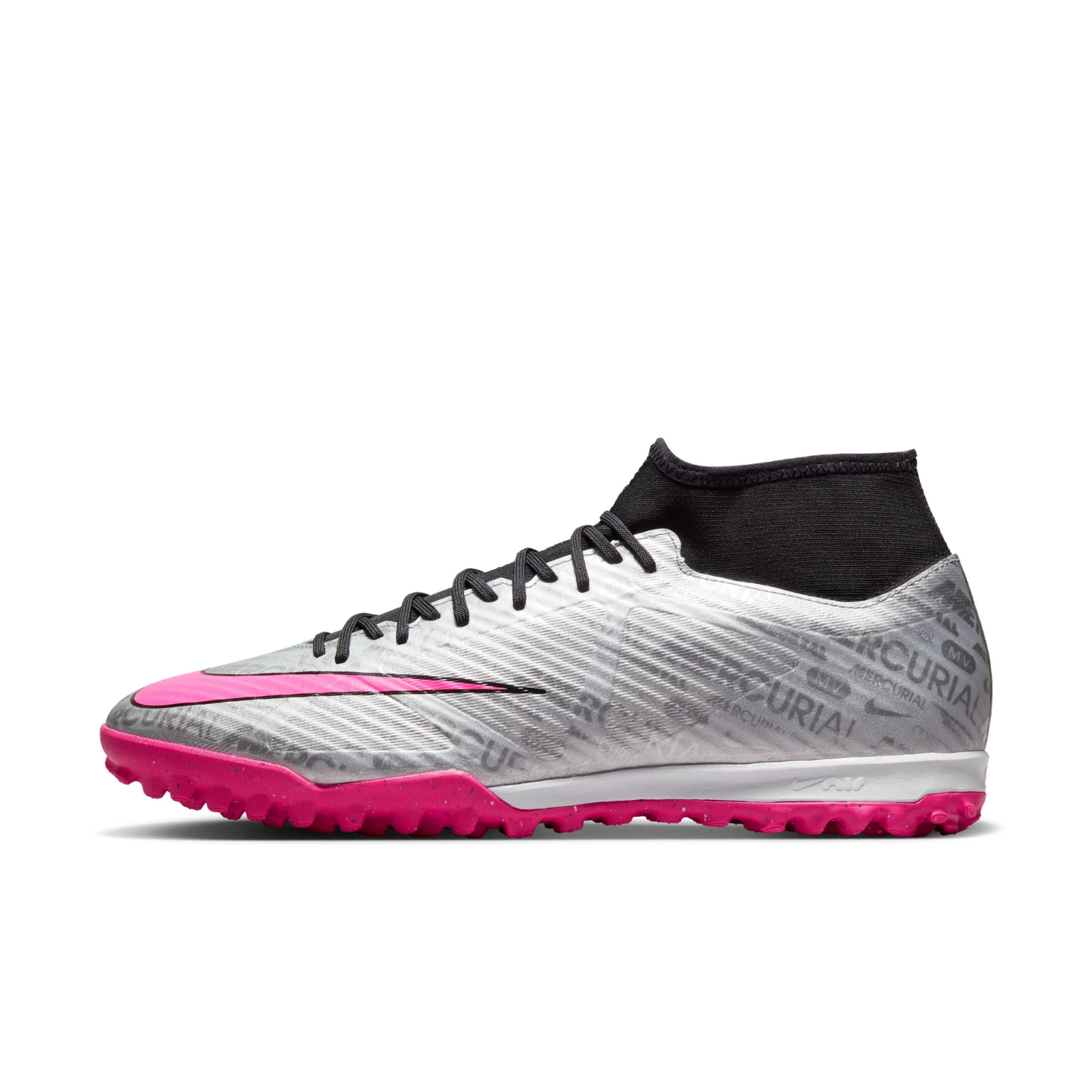 Мужские кроссовки Nike Zoom Superfly 9 Academy XXV TF Turf 25th Anniversary Silver Pink 10–11