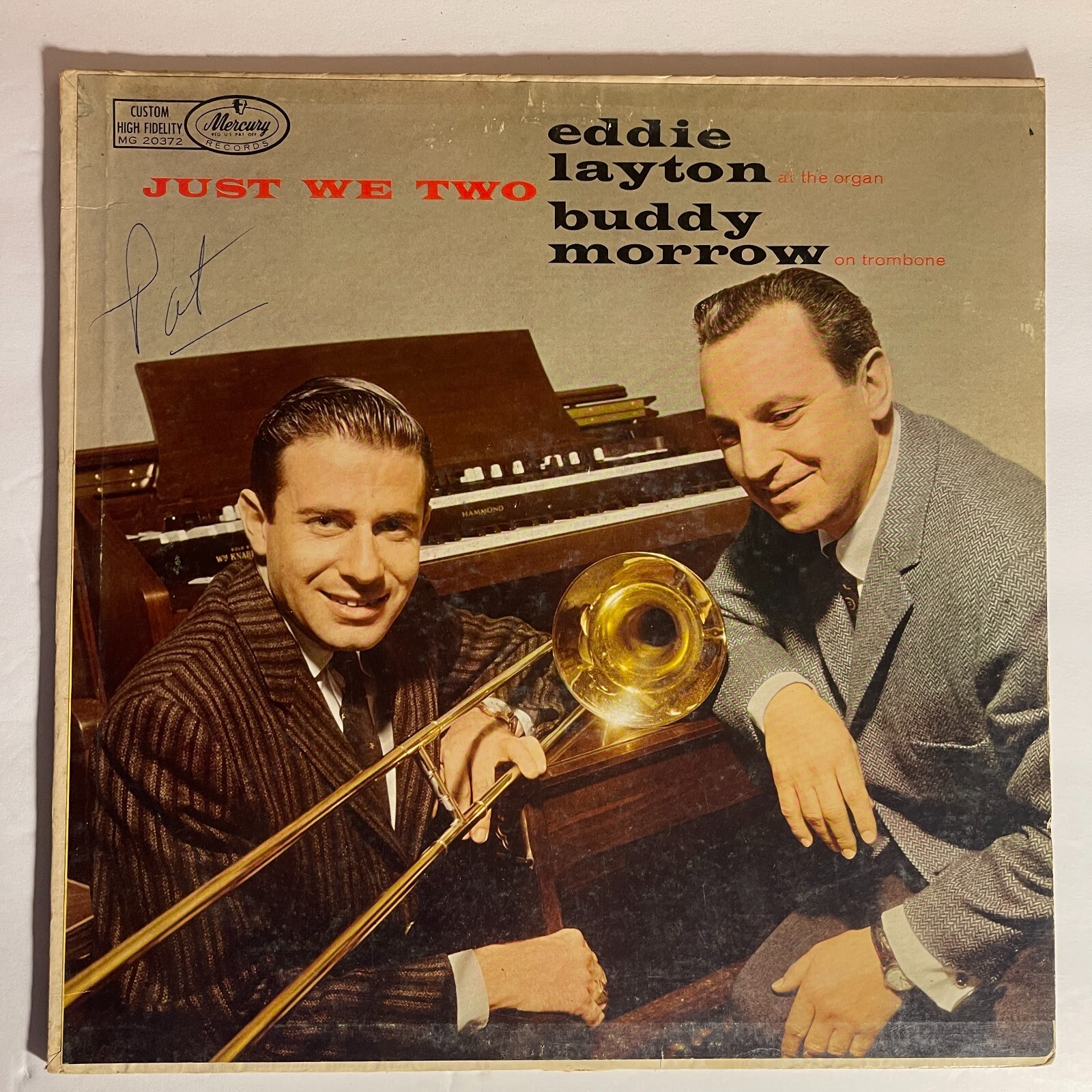 Buddy Morrow, Eddie Layton ‎– Just We Two Vinyl, LP 1958 Mercury